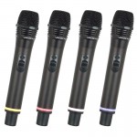 VocoPro UHF-5805 Professional Rechargeable 4-Channel UHF Wireless Microphone System (900MHz)